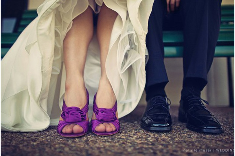 super wedding shoes Posted in color palette 1 Comment 